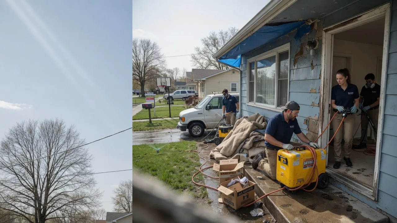 Basement Flood Cleanup in Beulah, MO near me